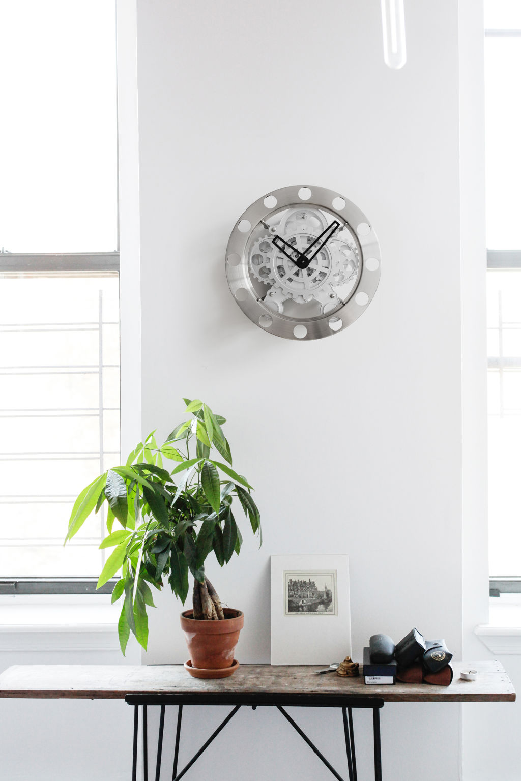 Wall Clock + Gears | alvaluz.com