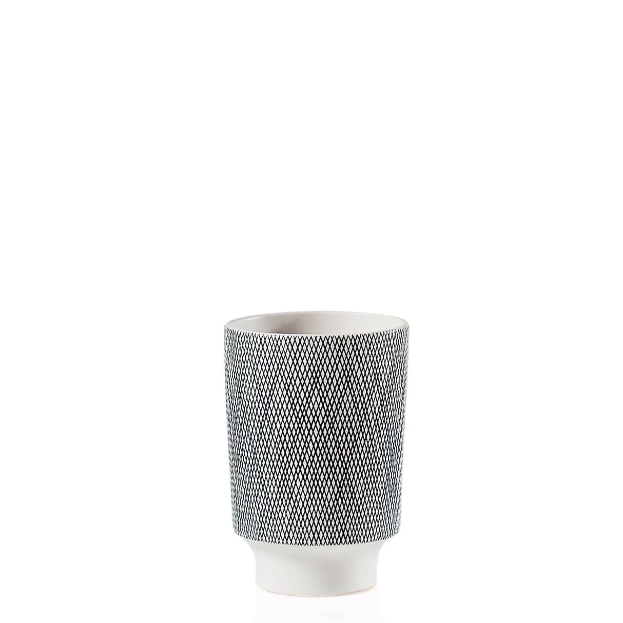 Bergen Weave Ceramic Tapered Vases | alvaluz.com