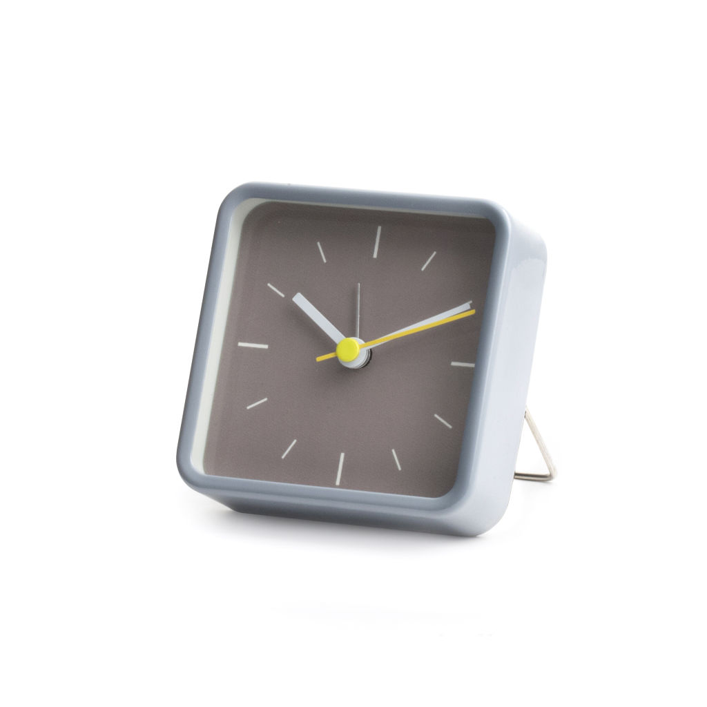 Alarm Clock With Stand Grey | alvaluz.com