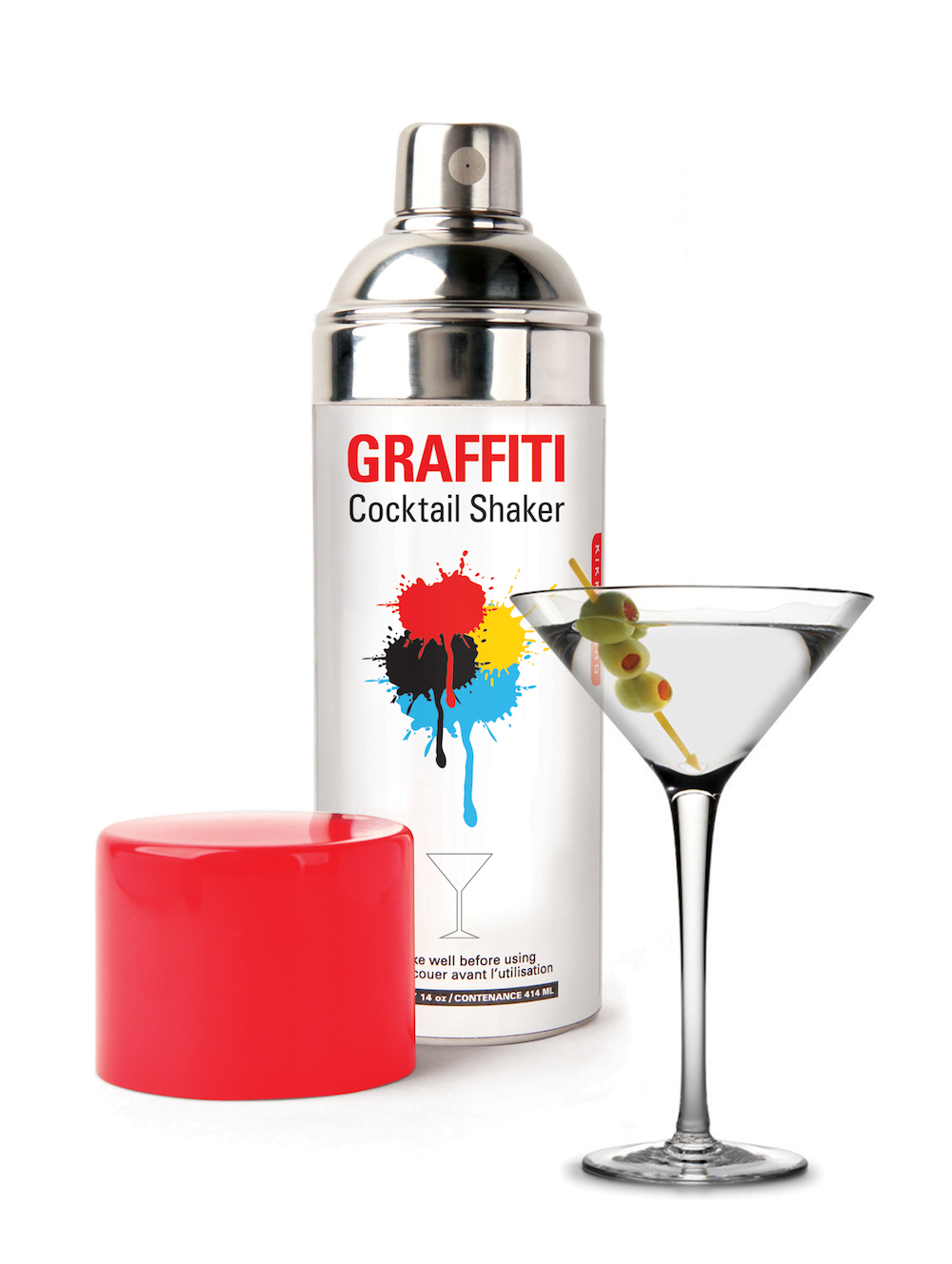 Graffiti Cocktail Shaker | alvaluz.com