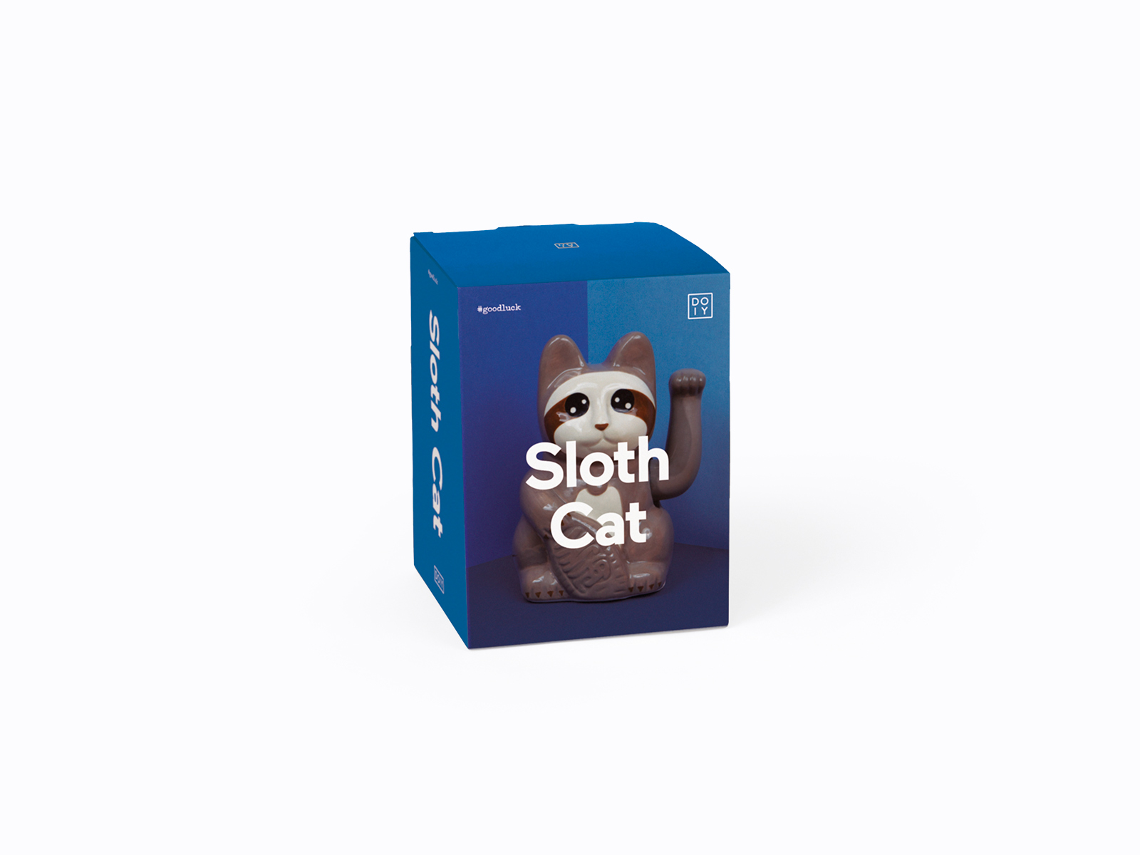 Sloth Lucky Cat  | alvaluz.com